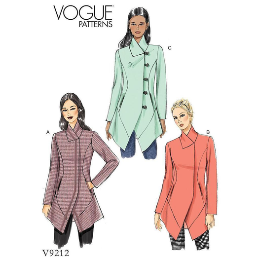 (u'Patron Veste VOGUE 9212',)